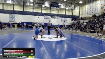 285 lbs Quarterfinal - Rueger Mothershead, Palmer High School vs Shawn Hughes-Duffy, Palmer High School