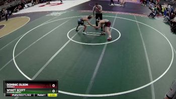 Champ. Round 1 - Dominic Olson, Waverly vs Wyatt Scott, Elkhorn North