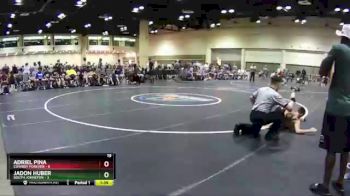 120 lbs Round 7 (10 Team) - Jadon Huber, South Johnston vs Adriel Pina, Cowboy Forever