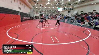 184-201 lbs Round 2 - Jeric Aiseia, Cherry Creek vs Tayber Konrad, Roosevelt