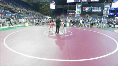 190 lbs Cons 16 #2 - Addison Neumann, MO vs Josephine Larson, IL