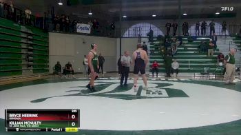 285 lbs 3rd Place Match - Killian McNulty, St. John Paul The Great vs Bryce Heerink, Gonzaga