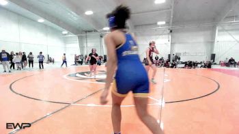 155 lbs Rr Rnd 4 - Neeli Yarbrough, Choctaw Girls A vs Mya Dobrinski, Stillwater Lady Pioneers