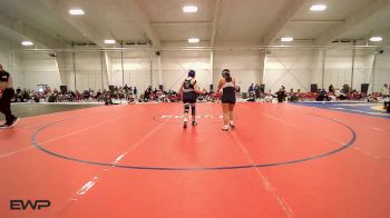 138 lbs Rr Rnd 3 - Selene Garcia, Ponca City LadyCat Wrestling vs Journey Karr, Choctaw Girls A