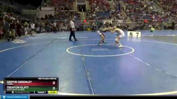 113 lbs 5th Place Match - Trenton Klatt, New Salem-Almont vs Griffin Greenley, Lisbon