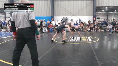 163 lbs Rr Rnd 1 - Aidan Stevens, Michigan Premier Blue - BHS vs James Whitbred, M2 Training Center - BHS