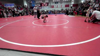 43 lbs Semifinal - Baker Hyso, Jay Wrestling Club vs Cutter Carson, Salina Wrestling Club