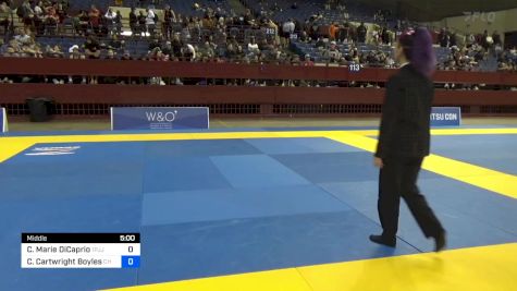 Chelsea Marie DiCaprio vs Clara Cartwright Boyles 2024 Pan IBJJF Jiu-Jitsu No-Gi Championship