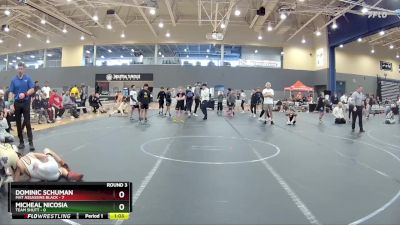 80 lbs Round 3 (8 Team) - Micheal Nicosia, Team Shutt vs Dominic Schuman, Mat Assassins Black