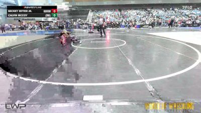 37 lbs Consolation - Mickey Ritter Jr., Fallon Outlaws Wrestling Club vs Calvin McCoy, Sanderson Wrestling Academy