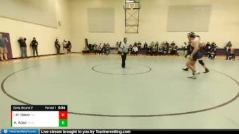 195 lbs Cons. Round 2 - Matthew Baker, Hillsboro vs Kain Adair, West Albany