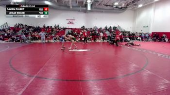 132 lbs Cons. Round 5 - Logan Rogge, Pueblo County vs Gavrin Florez, Fort Lupton