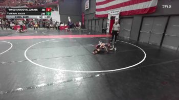 60 lbs Cons. Semi - Dago Sandoval Zarate, Arcadia Wrestling Club vs Grady Bales, Smooth Moves Wrestling Club
