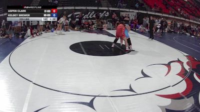 225 lbs Aspen Clark, Utah HS Girls vs Kelbey Brewer, Montana Billings HS Girls