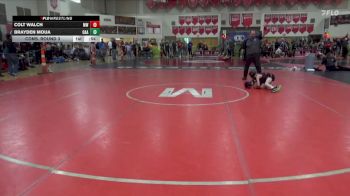 50 lbs Cons. Round 3 - Colt Walch, Monticello Warriors vs Brayden Moua, Oakdale Athletic Association