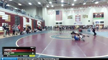 107 lbs Cons. Round 2 - Rhiley Lees, La Grande vs Jasmin Fedaie, Canyon Ridge