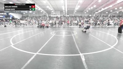 120 lbs Consi Of 16 #2 - Dallas Owens, WV vs Logan Katz, VA