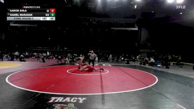132 lbs Cons. Round 5 - Aaron Avila, Golden Valley vs Daniel Maranan, Rodriguez