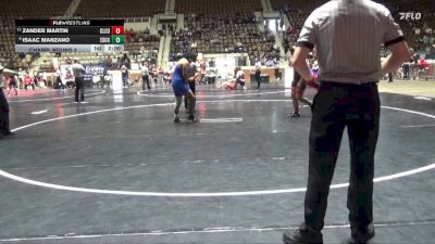 1A-4A 215 Champ. Round 2 - Zander Martin, Cleburne County vs Isaac Manzano, Escambia County