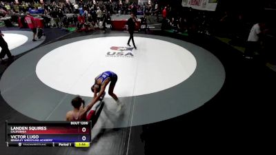 94 lbs Champ. Round 1 - Landen Squires, California vs Victor Lugo, Brawley Wrestling Academy