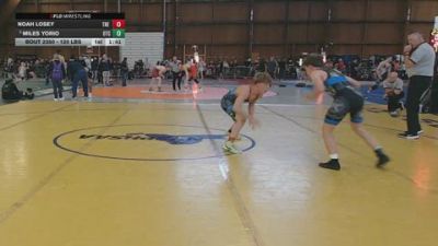 120 lbs Semifinal - Noah Losey, The Compound vs Miles Yorio, Otc