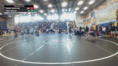 132 lbs Cons. Round 6 - Trey Twilley, Flagler vs Drake Schuyler, Camden Outsiders
