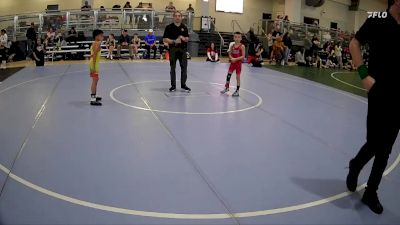 55 lbs Quarterfinal - Darren Coldrick, All American Wrestling Club vs Johnathan Johnson, Gladiators Academy Wrestling