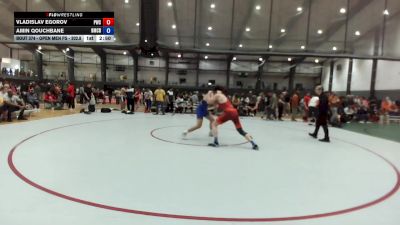 Open Men FS - 202.8 Champ. Round 3 - Vladislav Egorov, Peninsula Wrestling Club vs Amin Qouchbane, Barlow Mat Club (DBA Barlow Wrestling)