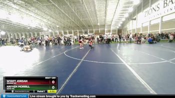 70 lbs Cons. Round 4 - Hayven Morrill, Rams WC vs Wyatt Jordan, Ravage WC