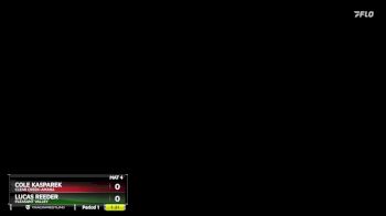 106 lbs Quarterfinal - Cole Kasparek, Clear Creek-Amana vs Lucas Reeder, Pleasant Valley