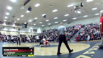 190 lbs Quarters & Wb (16 Team) - AJ Thompson, South Adams vs Ethan Schraner, Tell City