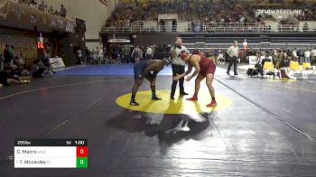 285 lbs Consolation - Cam Macro, Governor`s Academy vs Terrence Mccauley, St. Mary`s Ryken