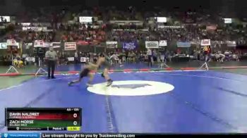 Semifinal - Davin Naldret, Flathead (Kalispell) vs Zach Morse, Billings West