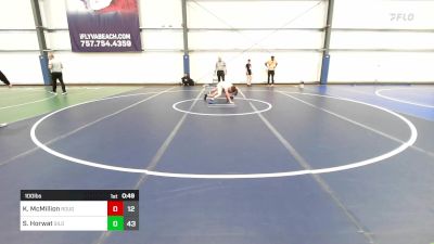 100 lbs Rr Rnd 3 - Kolin McMillion, Roughnecks vs Slade Horwat, Silo