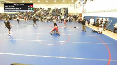 175 lbs Champ. Round 3 - Jude Holiday, Rough House vs Shane Struthers Jr, Clovis High