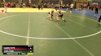 115 lbs Semis (4 Team) - Owen Zabel, PEM (Plainview/Elgin/Millville) vs Camrik Tappe, Staples