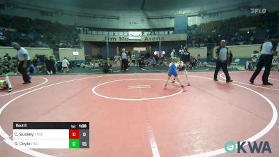 64 lbs Rr Rnd 3 - Connor Suskey, Team Tulsa Wrestling Club vs Rowan Coyle, Piedmont