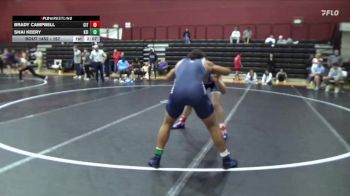 157 lbs Cons. Round 4 - Shai Keery, Keiser University vs Brady Campbell, The Citadel