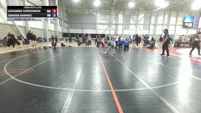 50 kg Cons. Rd Of 16 - Alexandra Tchekounova, Hawks Wrestling Club vs Genesis Ramirez, SPAR Wrestling Academy
