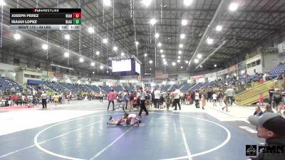 49 lbs Semifinal - Joseph Perez, Bear Cave WC vs Isaiah Lopez, Black Fox Wrestling Academy