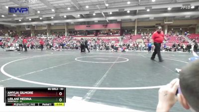 60 lbs Champ. Round 1 - Amylia Gilmore, Norton vs Leilani Medina, Widefield