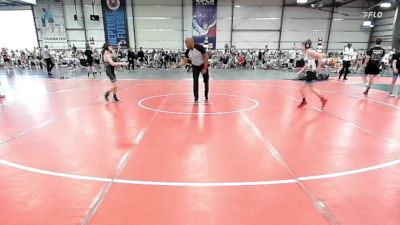 85 lbs Rr Rnd 2 - Jackson Patton, FORGE ELM 1 vs Maddox Plambeck, The Hunt Wrestling Club Black