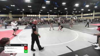 102 lbs Consi Of 16 #2 - Mikkel Gantala, South Kona WC vs Salvador Bautista II, Coachella Valley WC