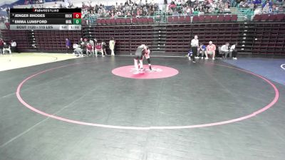 115 lbs Consolation - Jenger Rhodes, Rock Hill vs Emma Lunsford, Midland Valley