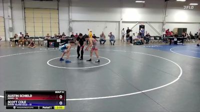 114 lbs Round 2 (6 Team) - Austin Schield, Idaho vs Scott Cole, Rhode Island Gold