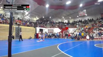 135 lbs Semifinal - Amarah Frieden, Northfield vs Emmalynn Moore, Highland