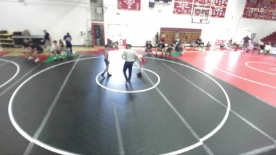 113 lbs Cons. Round 3 - Samuel Barajas, Downey High School vs Bentlee Stiles, Costa Training Center