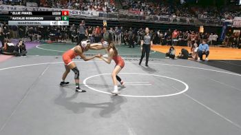 6A 100 lbs Quarterfinal - Ellie Finkel, Austin Bowie vs Natalie Roberson, Katy