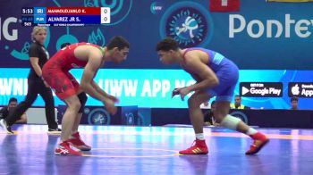 65 kg Repechage #2 - Kian Hosseinali Mahmoudjanloo, Iran vs Samuel Eddie Alvarez Jr, Puerto Rico