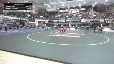 115 lbs Quarterfinal - Rowan Day, Mound City- Jayhawk Linn Hs vs Sierra Loader, Caney Valley Hs